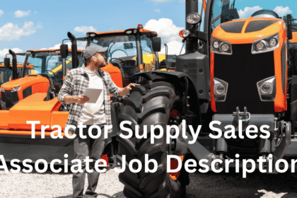 tractor supply sales associate job description