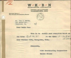 History and Background of WKBN