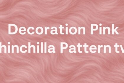 decoration pink chinchilla pattern tw2gte