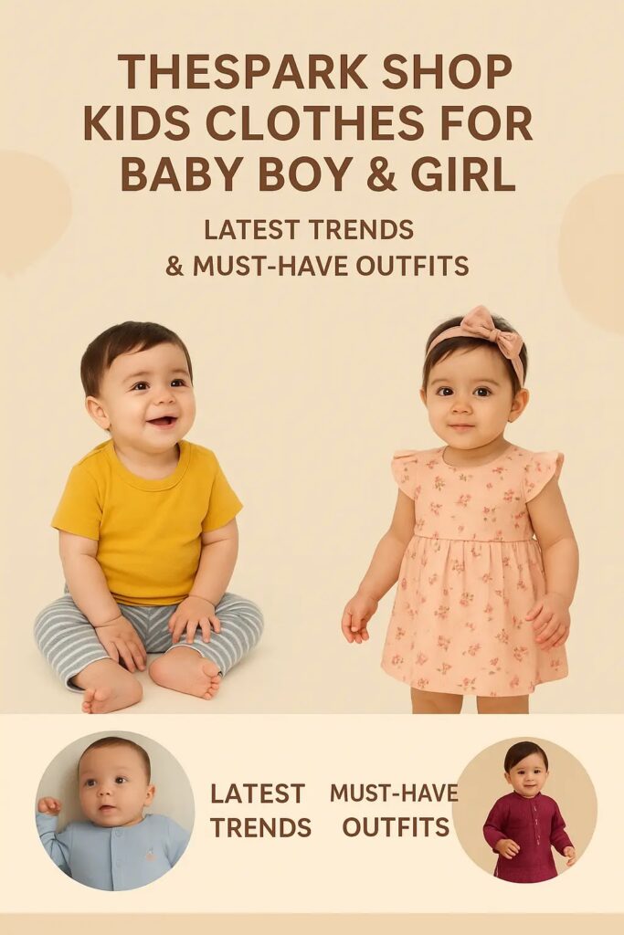 thespark shop kids clothes for baby boy & girl