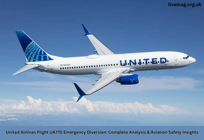 united airlines flight ua770 emergency diversion detail