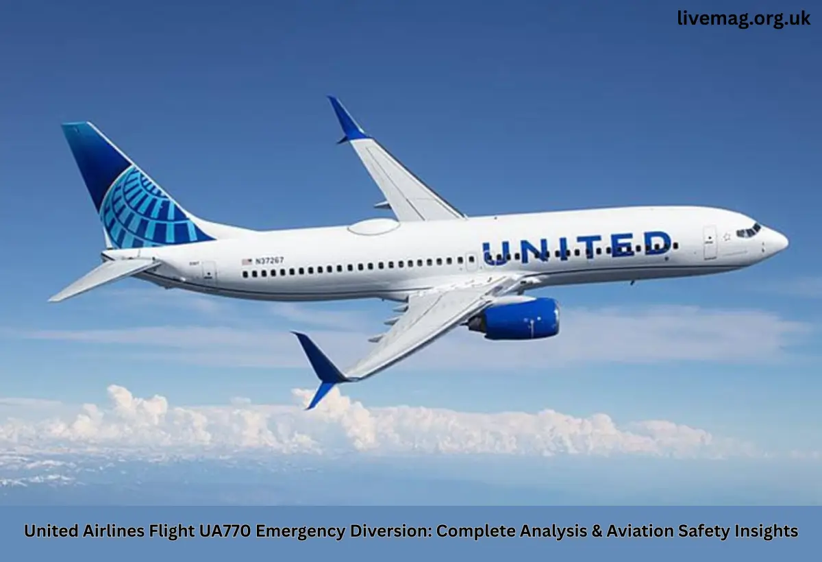 united airlines flight ua770 emergency diversion detail