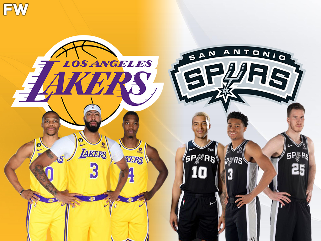 lakers vs san antonio spurs match player stats