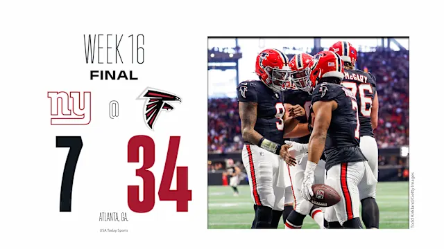 new york giants vs atlanta falcons match player stats