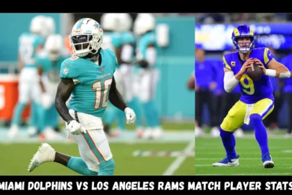 miami dolphins vs los angeles rams match player stats