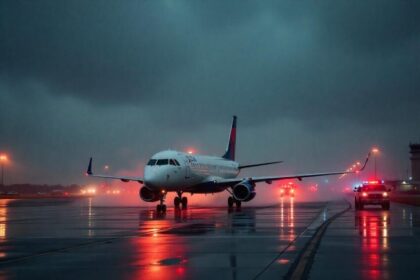delta connection dl3543 emergency landing