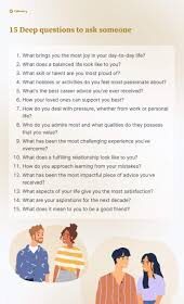 questions to get to know someone