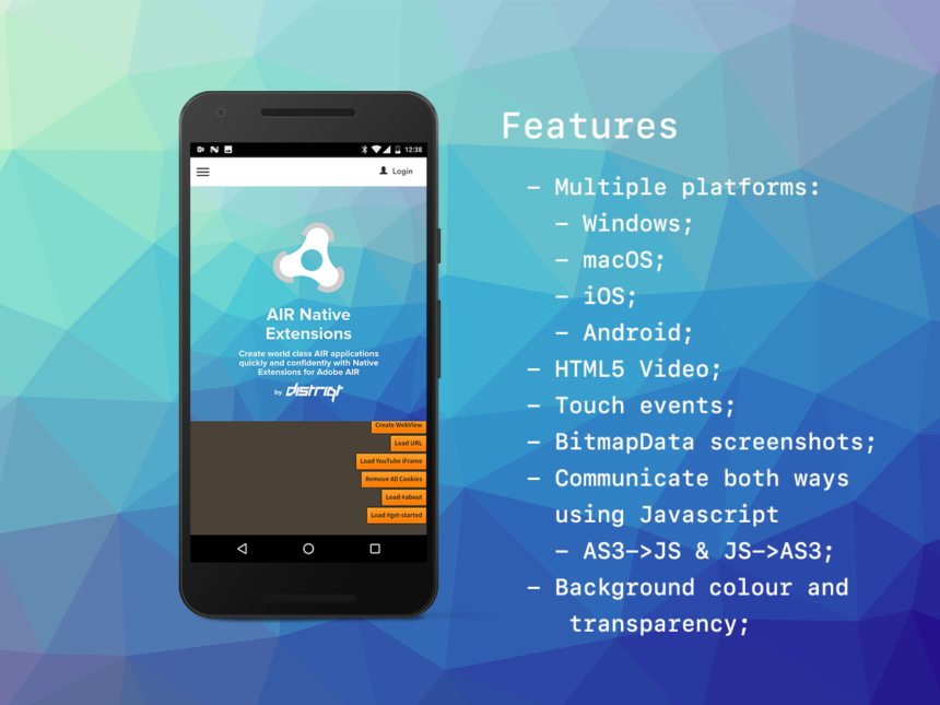 air native extension