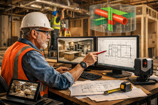 How an Experienced Millwork Drafter Prevents Design Conflicts on Site