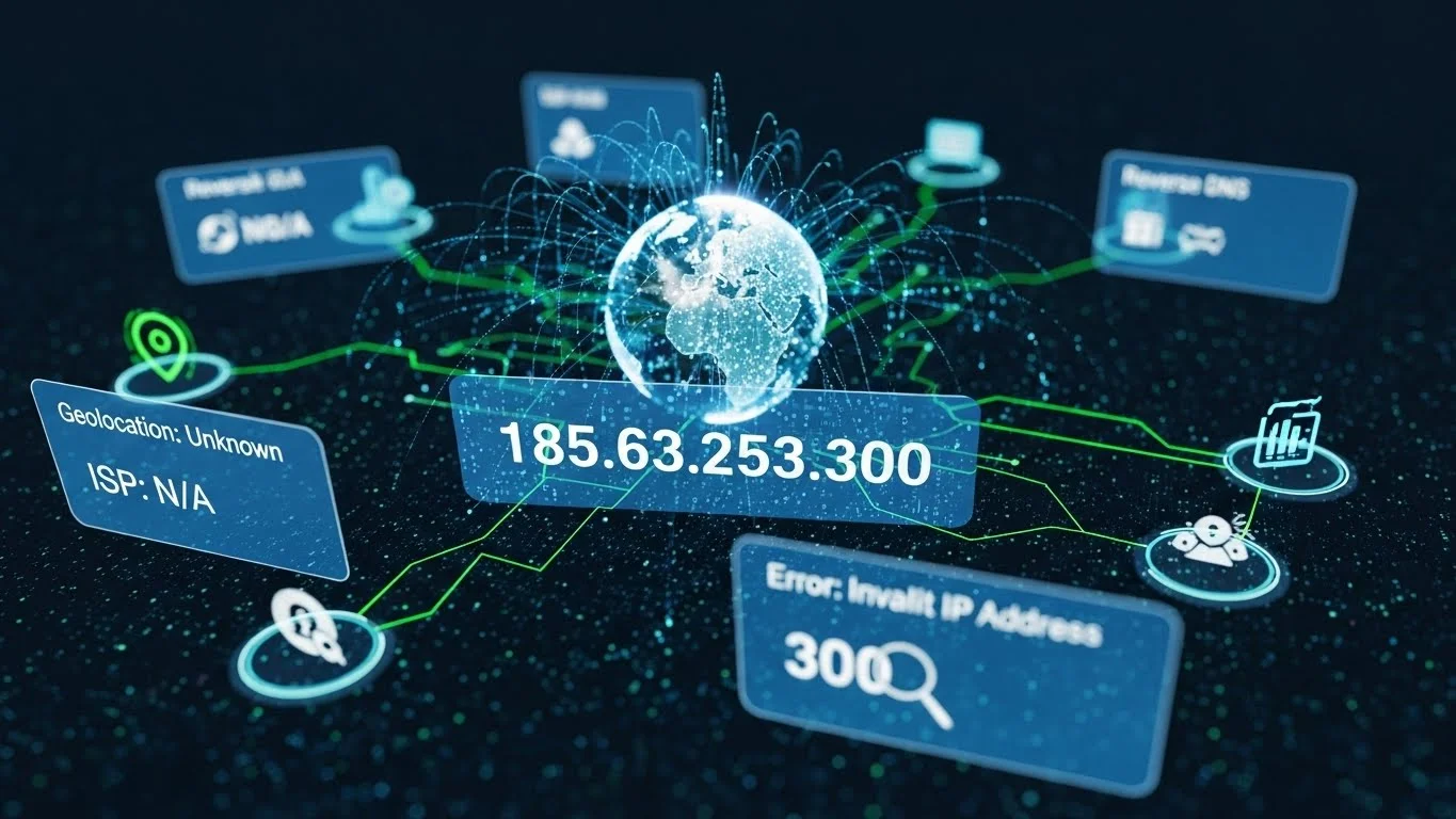 What Is 185.63.253.300? Full IP Address Lookup Guide